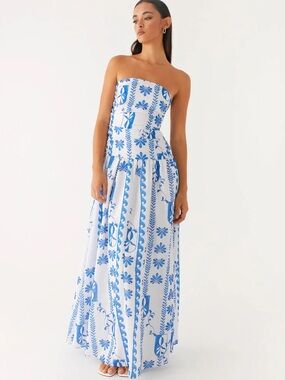 Peppermayo | Dresses | Peppermayo Exclusive Jacinda Drop Waist Maxi Dress  Lavender | Poshmark